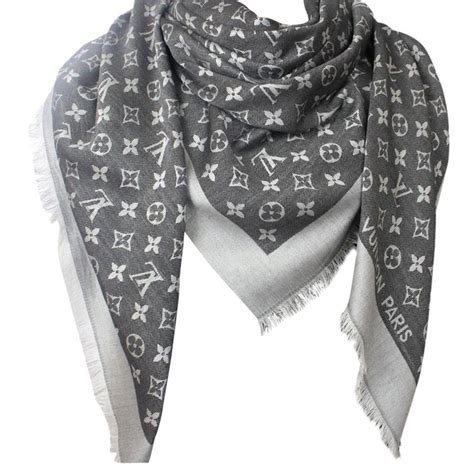 louis vuitton scarf 30 metal|Louis Vuitton scarf women's black.